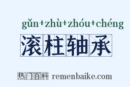 滚柱轴承是什么意思的图片